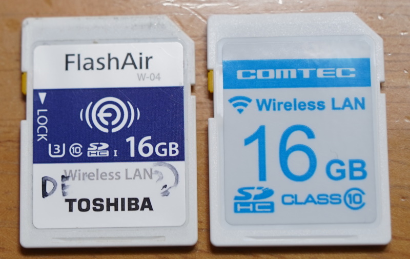 COMTECのWiFi SDカードを流用する – 電機屋の毎日