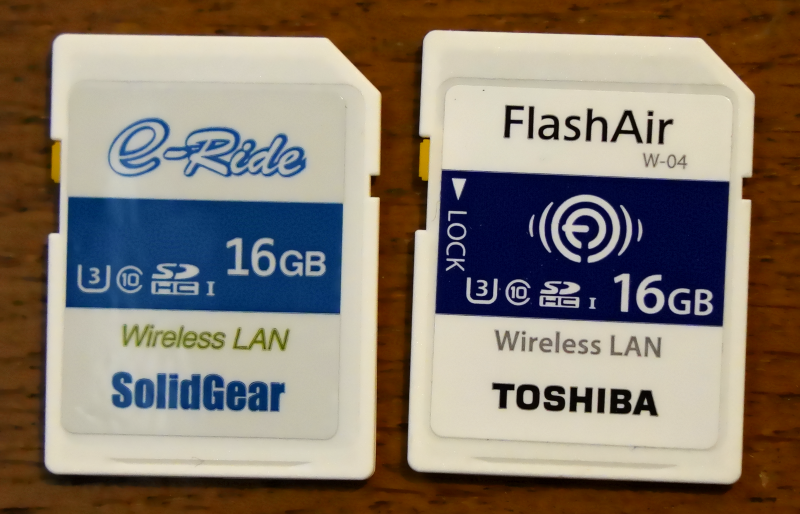 FlashAir W-07 無線LAN内臓64G SDカード - カメラ