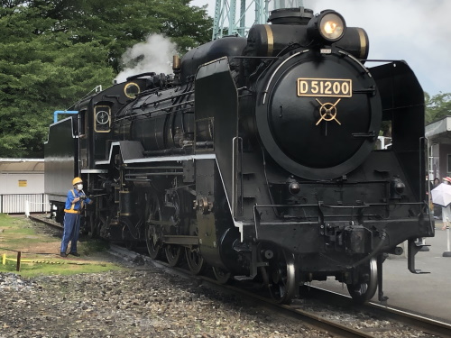 055 JNR D51 蒸気機関車