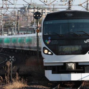 038 JRE E257系0番台 VVVF直流特急電車