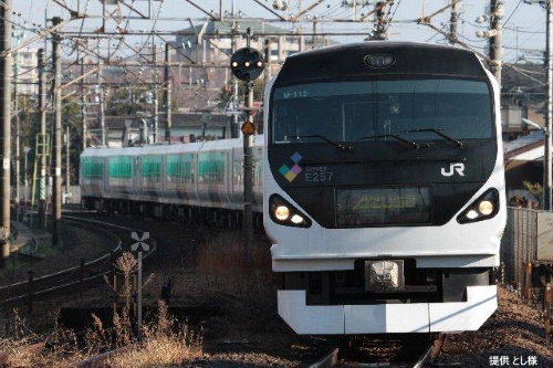 038 JRE E257系0番台 VVVF直流特急電車