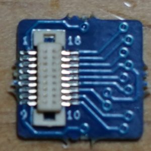 AYA036-1 Next18 Adapter Board（デコーダ側） コネクタ実装済 3pcsセット