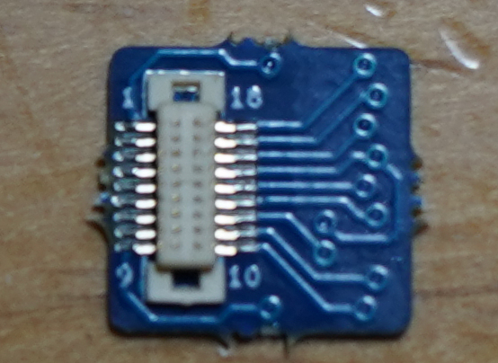 AYA036-1 Next18 Adapter Board(デコーダ側) コネクタ実装済 3pcsセット