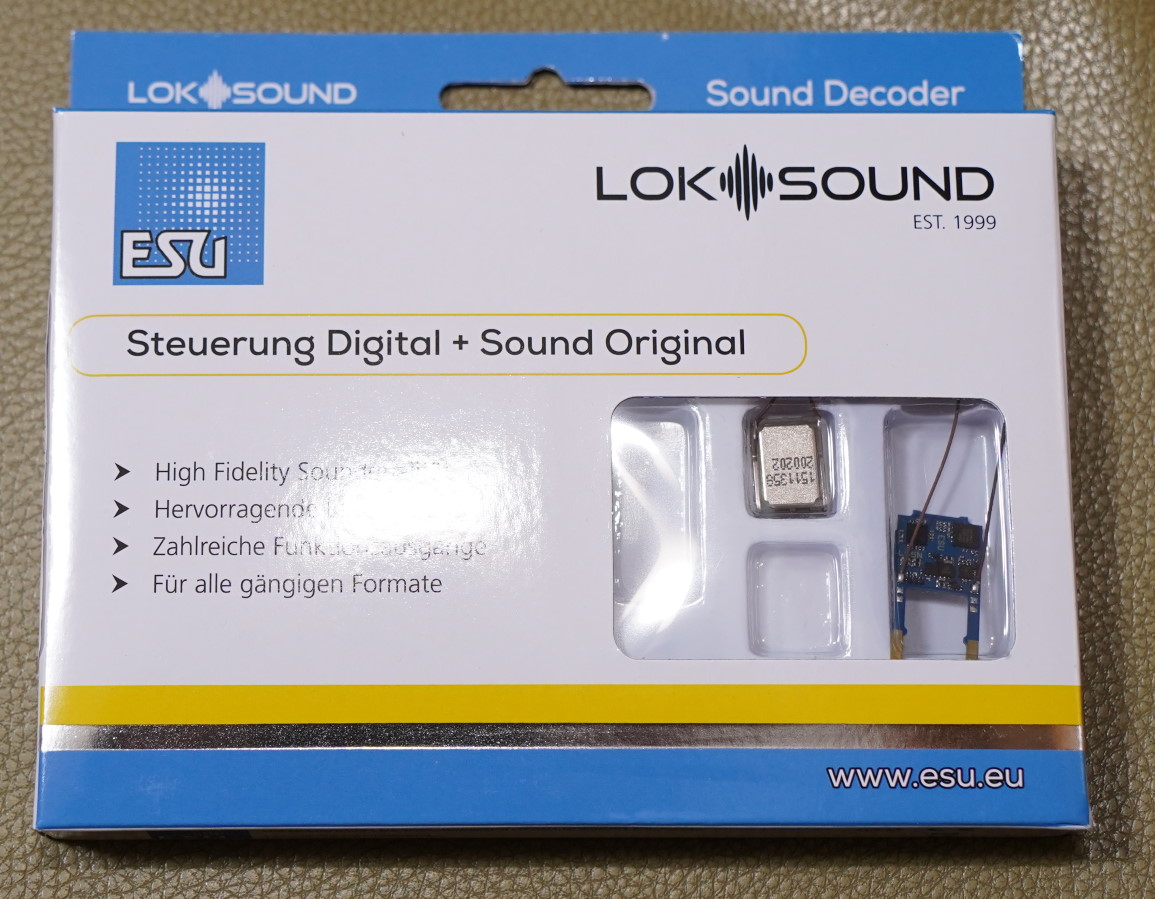 ESU 58731 ~ New 2023 ~ LokSound V5 ~ Micro DCC Direct Kato Sound